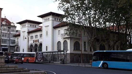 Ubicación autobús al pazo